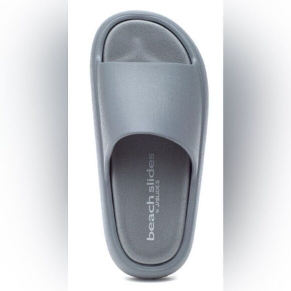 NIB J/Slides Unisex Squish Gray EVA Lightweight Beach Slides - Women Size 7 - Picture 6 of 10